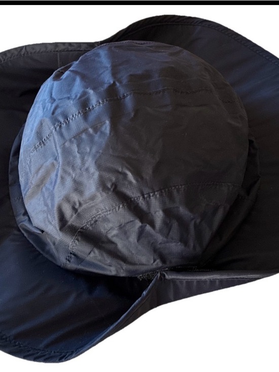 Lands\' End Women\'s Squall Waterproof Rain Slicker Bucket Hat Sz S/M Travel Ready